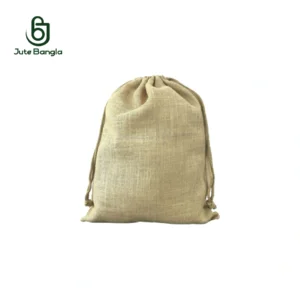 Jute Drawstring Bag