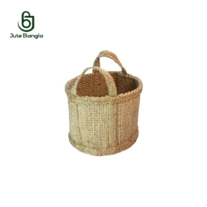jute basket bag